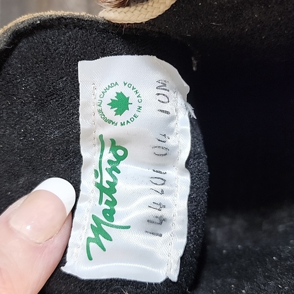 Martino Suede Ankle Bootie Wedges Made in Canada Size 9 - Picture 15 of 15